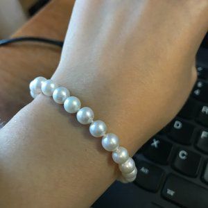 6.5mm akoya pearls bracelet (length 6.8inch)